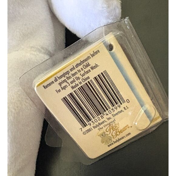 First Communion Holy Bear Stuffee. 2001. Like new with tags. - Picture 5 of 5